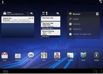 Primeros videos de Android para Tablets en un LG