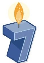 Facebook cumple 7 años