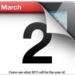 Apple confirma oficialmente iPad 2 para el 2 de marzo
