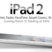 iPad 2 presentado oficialmente y en 2 semanas disponible