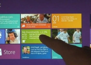 Microsoft presenta la interfaz de Windows 8 para tablets
