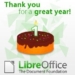 LibreOffice cumple 1 año con 25 millones de usuarios