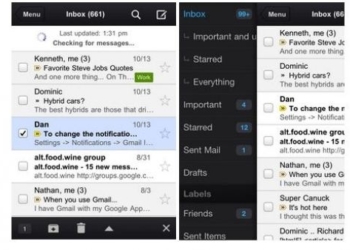 La aplicación Gmail vuelve a la Apple Store