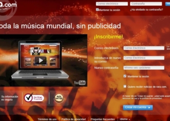 El nuevo servicio de música Rara, competirá con Spotify
