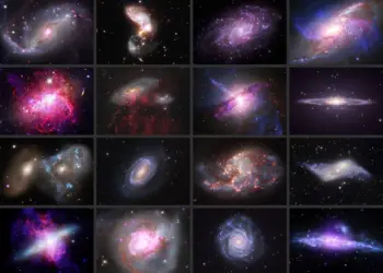 Imagen oficial relacionada con Galactic Gems Glisten in New Gallery From NASA’s Chandra
