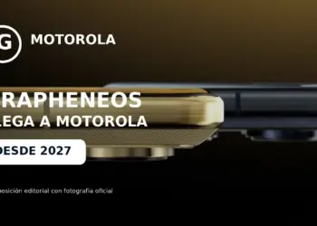 GrapheneOS y Motorola junto a dos teléfonos y la fecha 2027