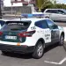 Vehículo identificado de la Guardia Civil