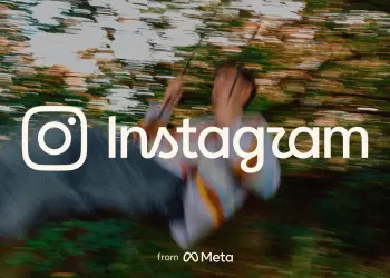 Nuevo wordmark de Instagram junto al icono de la red social