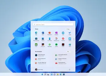 Pantalla de inicio de Windows 11, el sistema afectado por el fallo reconocido por Microsoft