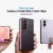 Samsung Galaxy Z Fold8 y Fold8 Ultra desplegados junto al Galaxy Z Flip8