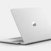 Microsoft Surface Laptop con procesador Arm visto desde la parte posterior