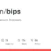 Vista previa oficial del repositorio de Bitcoin Improvement Proposals