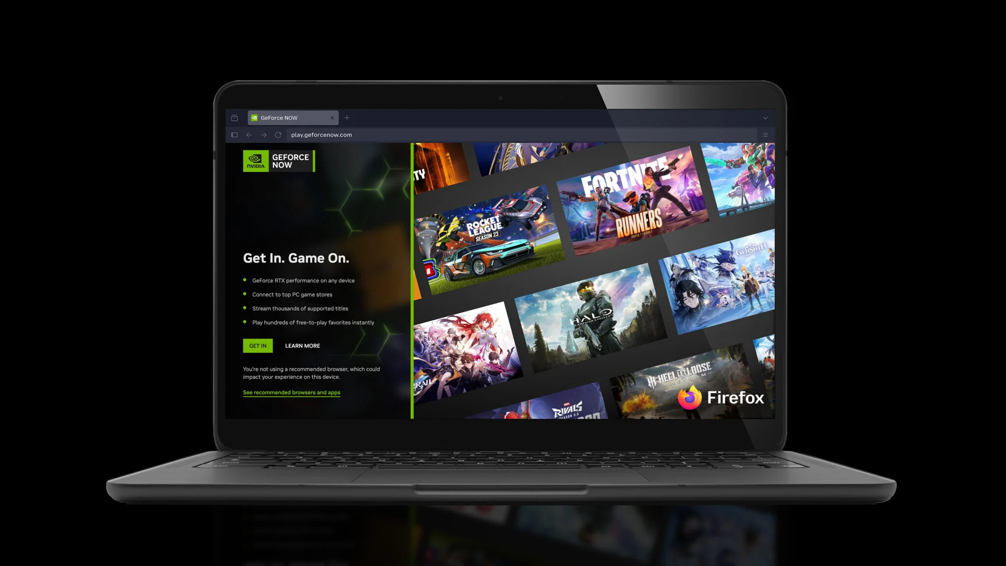 Imagen complementaria relacionada con Bring the Fire: Play Games on GeForce NOW With New Firefox Browser Support