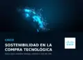 Composición editorial sobre Cisco y datos de sostenibilidad en compras tecnológicas