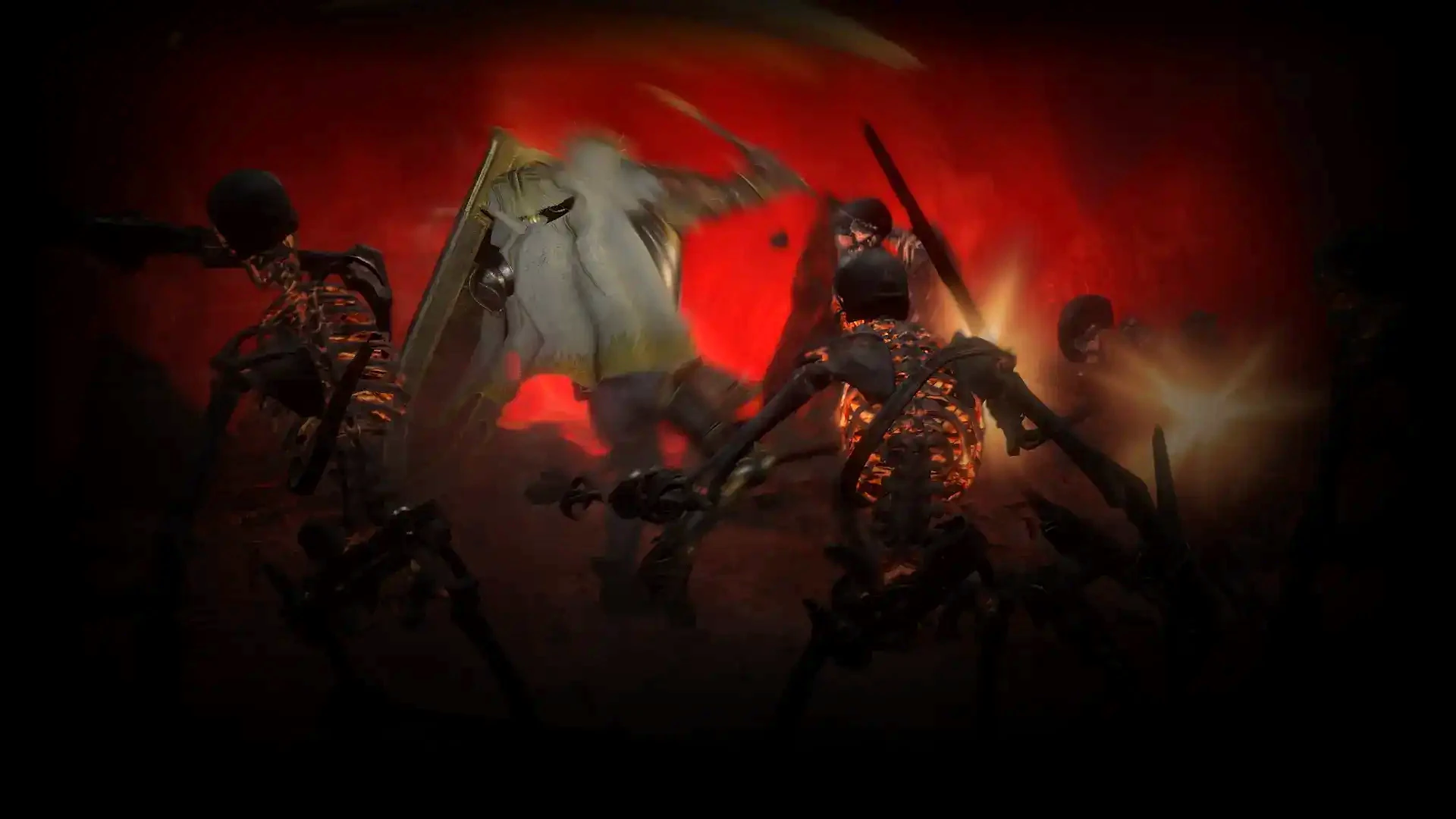 Escena oficial de combate de Diablo IV