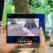 Samsung Galaxy Z Fold8 abierto durante una demostración de cámara en Londres