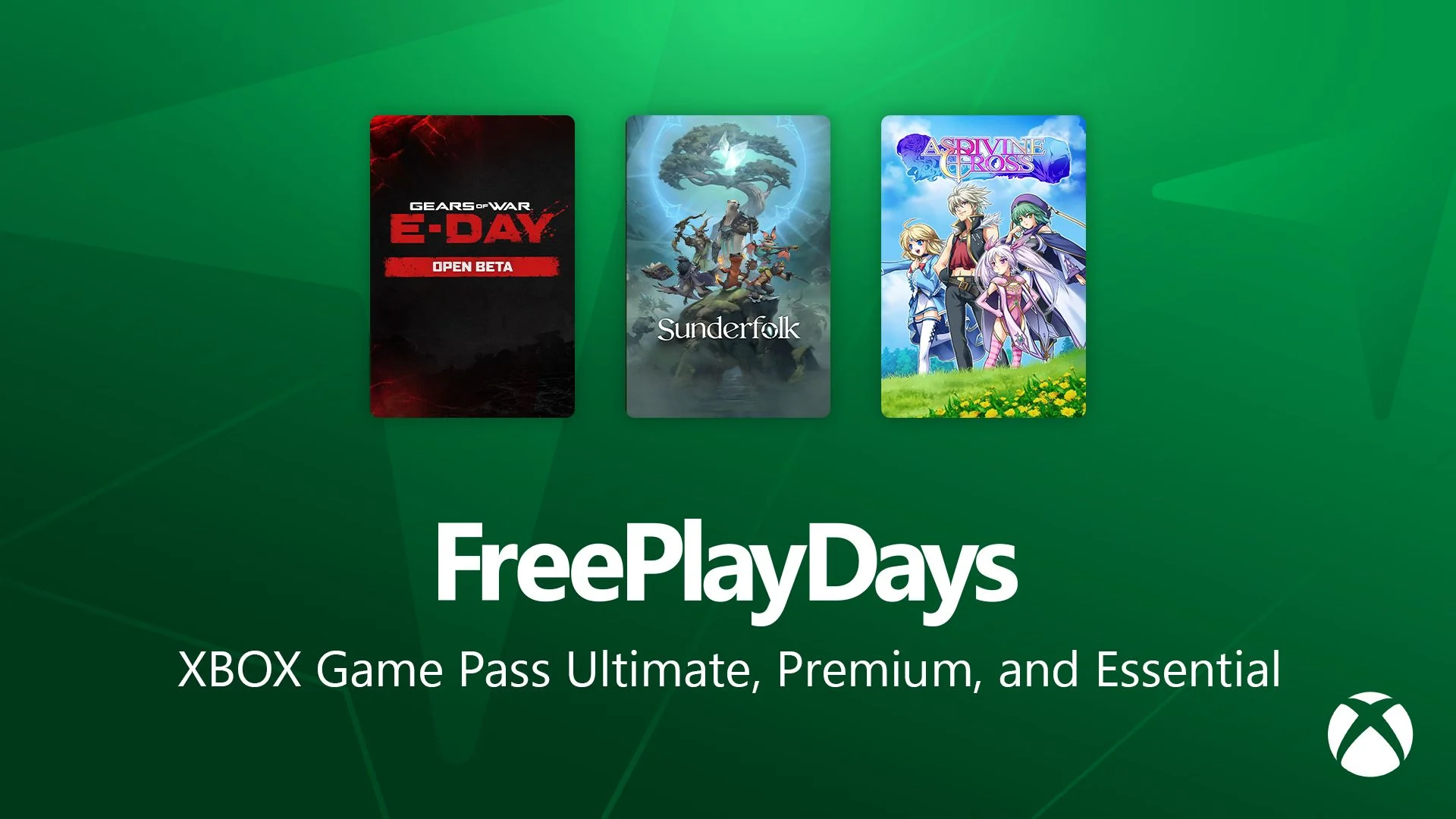 Imagen oficial relacionada con Free Play Days – Gears of War: E-Day Open Beta, Sunderfolk and Asdivine Cross