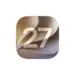 Icono oficial de iOS 27