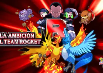 Imagen oficial relacionada con La Ambición del Team Rocket de JCC Pokémon Pocket estará disponible próximamente