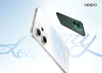 Dos teléfonos de la serie OPPO Reno14 en imagen oficial