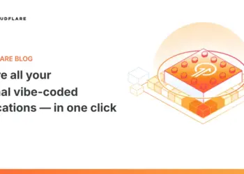 Imagen oficial relacionada con Secure all your internal vibe-coded applications — in one click