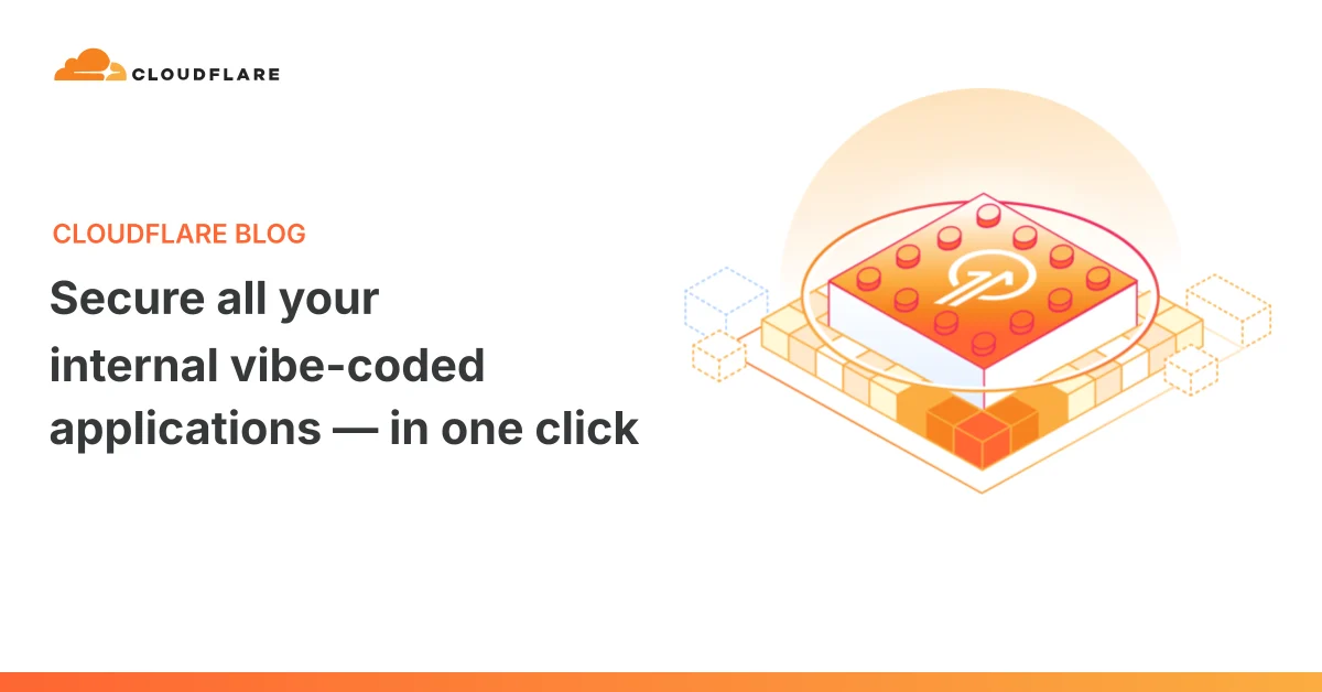 Imagen oficial relacionada con Secure all your internal vibe-coded applications — in one click