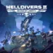Arte oficial de Helldivers 2: Devoid of Liberty con un escuadrón en combate