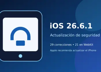 iOS 26.6.1, actualización de seguridad para iPhone