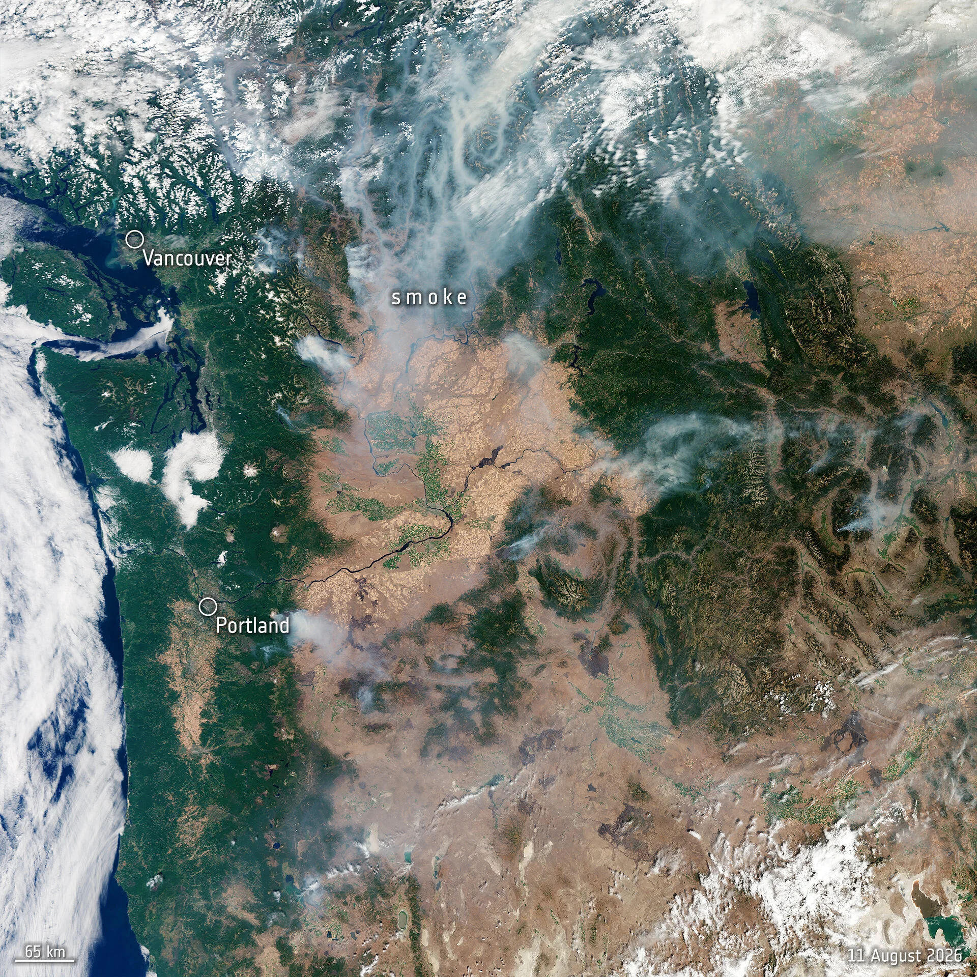 Imagen complementaria relacionada con Wildfires, drought and extreme heat, 2026