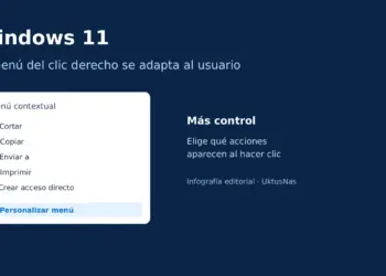 Windows 11 con un menú contextual de clic derecho personalizable