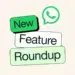Ilustración oficial de las nuevas funciones de WhatsApp