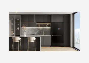 Frigorífico Samsung conectado en una cocina