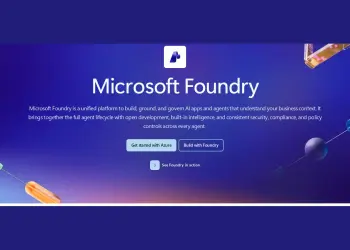 Página oficial de Microsoft Foundry