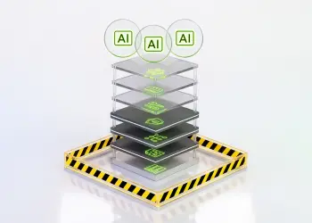Tres agentes de IA sobre capas protegidas