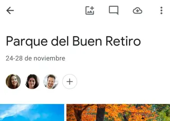 Álbum Parque del Buen Retiro en Google Fotos