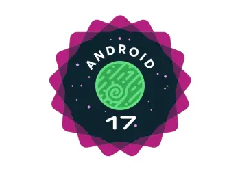 Insignia oficial de Android 17