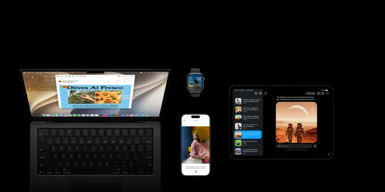 iPhone, iPad, Apple Watch y Mac con los sistemas 27
