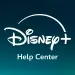 Logotipo de Disney+ sobre la pantalla de su centro de ayuda