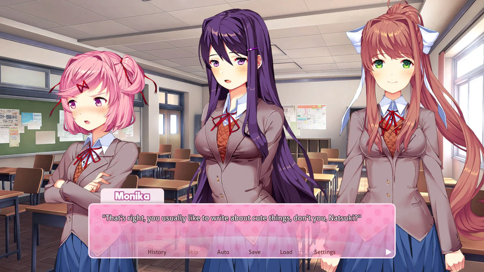 Captura de Doki Doki Literature Club!