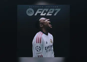 Portada de EA SPORTS FC 27 Ultimate Edition con Jude Bellingham