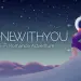Ilustración de Alone With You con un astronauta ante un paisaje espacial