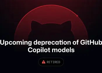 Aviso de retirada de modelos de GitHub Copilot