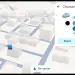Selector de avatar de conducción de Google Maps con vehículos y colores sobre el mapa