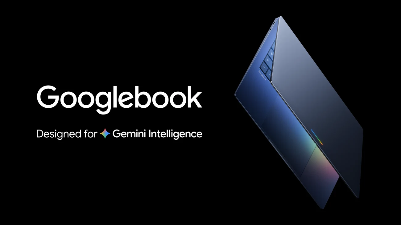 Portátil Googlebook con Gemini
