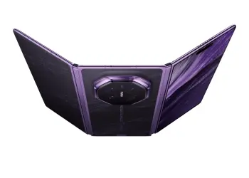 Huawei Mate XT 2 desplegado en su diseño de triple plegado