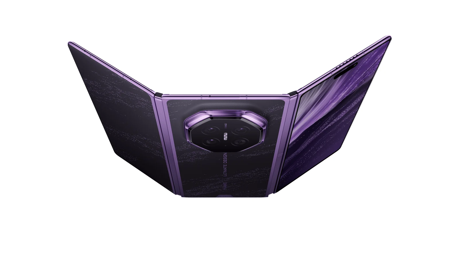 Huawei Mate XT 2 desplegado en su diseño de triple plegado