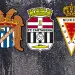 Escudos de Águilas FC, FC Cartagena y Real Murcia