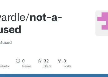 Captura del repositorio de GitHub «pwardle/not-a-mused», prueba de concepto del fallo local en Muse para macOS