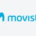 Logotipo azul de Movistar sobre fondo claro