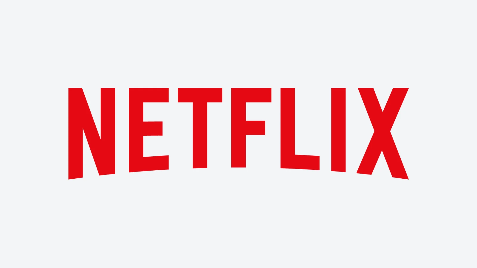 Logotipo rojo de Netflix sobre fondo claro